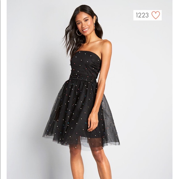 NWT Betsey Johnson Tulle Party Dress - Picture 4 of 9